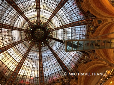 ギャラリー・ラファイエットで空中散歩♪ みゅうパリブログ